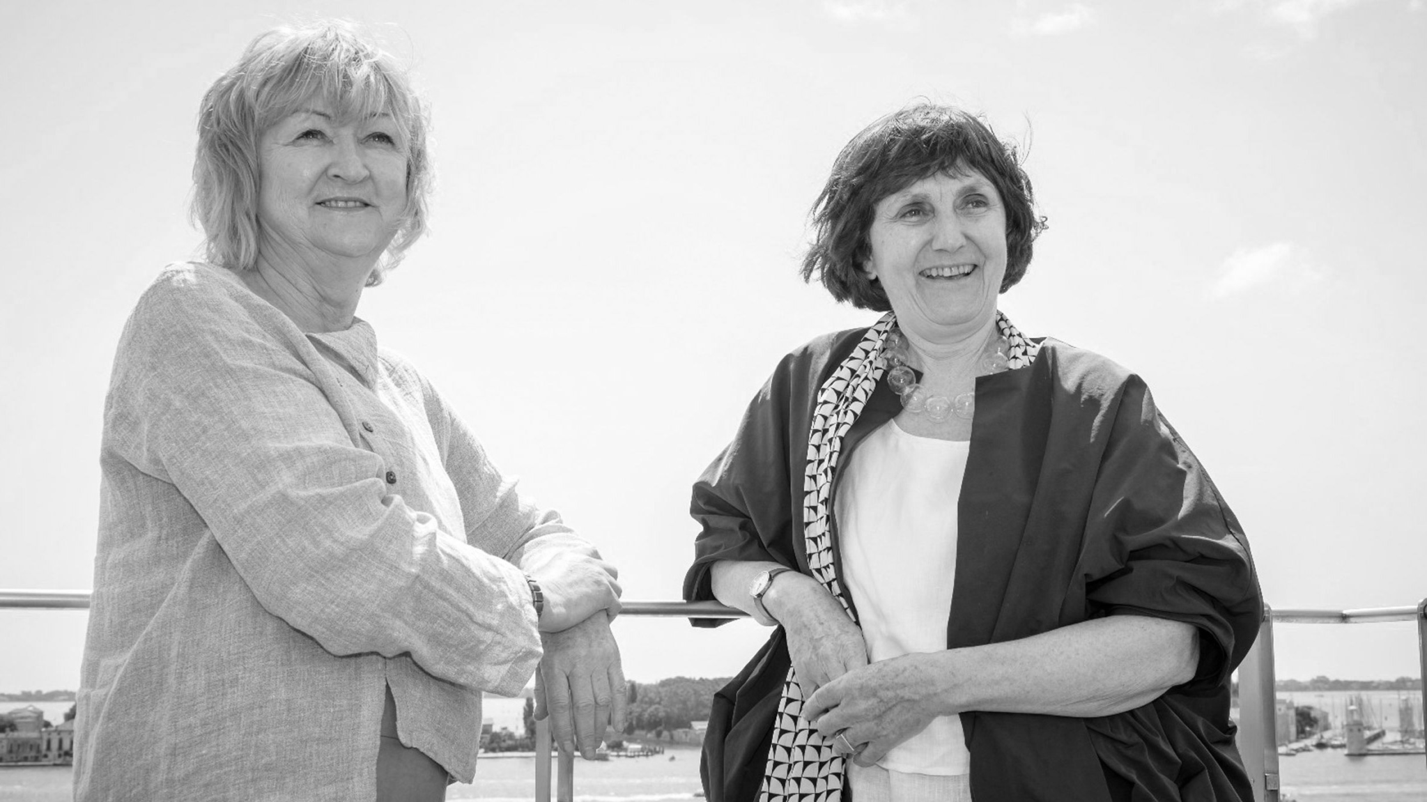 Yvonne Farrell and Shelley McNamara, co-founders of Grafton Architects